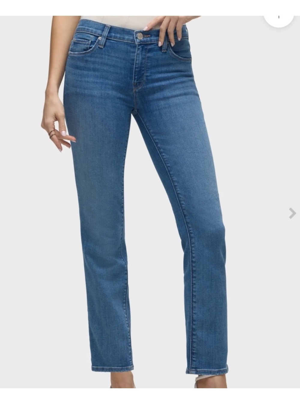Hudson Jeans Nico mid rise Straight leg ankle 26